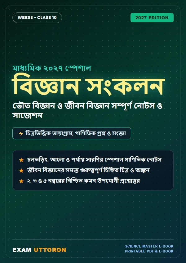 মাধ্যমিক ২০২৭ ভৌত বিজ্ঞান ও জীবন বিজ্ঞান স্পেশাল নোটস ও সাজেশন